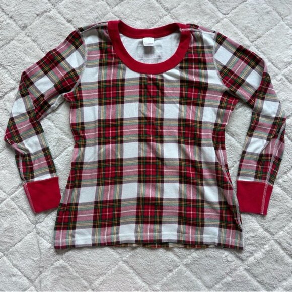 Hanna Andersson | Red Holiday Plaid Matching Family Pajama Set | Size Large - Picture 4 of 14